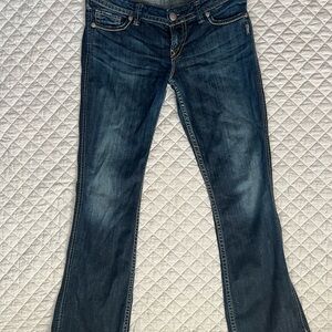 Silver Jeans Indigo Boot Cut Denim